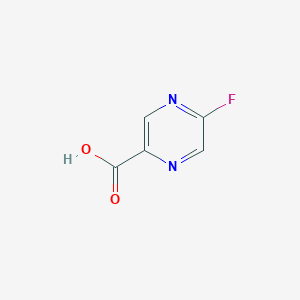 molecular formula C5H3FN2O2 B2788714 5-Fluoropyrazine-2-carboxylic acid CAS No. 1211584-50-7