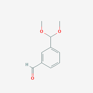 molecular formula C10H12O3 B2788798 3-(Dimethoxymethyl)benzaldehyde CAS No. 100501-45-9