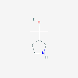 B2788875 2-(Pyrrolidin-3-YL)propan-2-OL CAS No. 1245649-03-9; 1357923-37-5; 351369-41-0