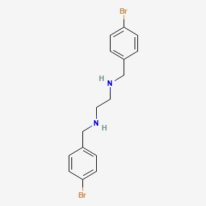 molecular formula C16H18Br2N2 B2789108 N1,N2-Bis(4-bromobenzyl)ethane-1,2-diamine CAS No. 2551-54-4