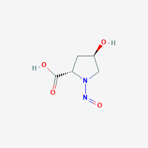 molecular formula C5H8N2O4 B027892 N-亚硝基羟脯氨酸 CAS No. 30310-80-6