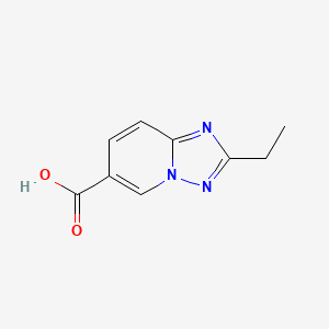 2-Ethyl-[1,2,4]triazolo[1,5-a]pyridine-6-carboxylic acid