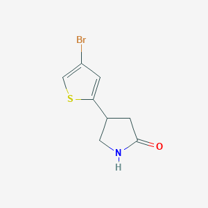 4-(4-Bromothiophen-2-yl)pyrrolidin-2-one