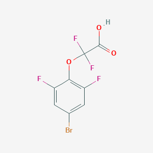 2-(4-Bromo-2,6-difluorophenoxy)-2,2-difluoroacetic acid
