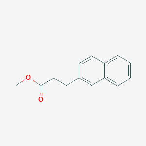 molecular formula C14H14O2 B2789589 methyl 3-(naphthalen-2-yl)propanoate CAS No. 81711-55-9