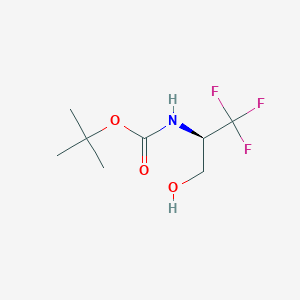 Tert-butyl (1R)-2,2,2-trifluoro-1-(hydroxymethyl)ethylcarbamate