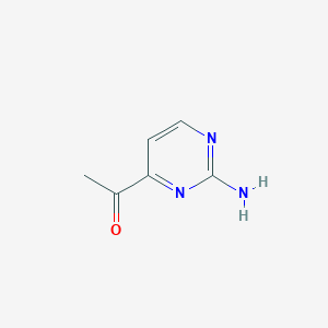 1-(2-Aminopyrimidin-4-yl)ethanone