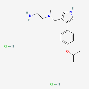 molecular formula C17H27Cl2N3O B2789798 MS023 dihydrochloride CAS No. 1992047-64-9