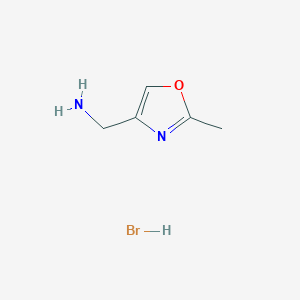 (2-Methyloxazol-4-yl)methanamine hydrobromide
