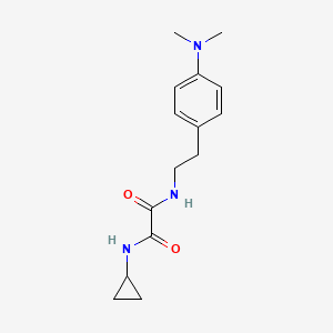 N1-cyclopropyl-N2-(4-(dimethylamino)phenethyl)oxalamide