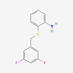 2-[(3,5-Difluorobenzyl)thio]aniline