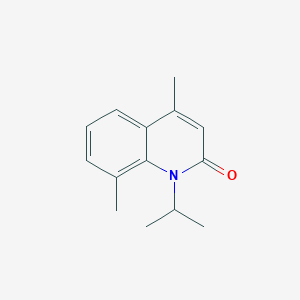 1-isopropyl-4,8-dimethyl-2(1H)-quinolinone