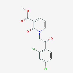 Methyl 1-[2-(2,4-dichlorophenyl)-2-oxoethyl]-2-oxo-1,2-dihydro-3-pyridinecarboxylate