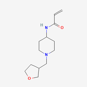 N-[1-(Oxolan-3-ylmethyl)piperidin-4-yl]prop-2-enamide
