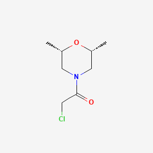 cis-4-(Chloroacetyl)-2,6-dimethylmorpholine