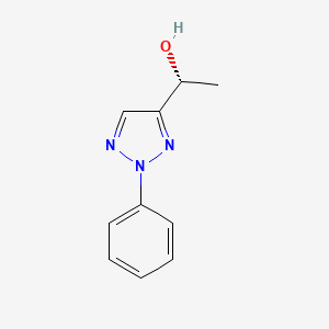 (1R)-1-(2-Phenyltriazol-4-yl)ethanol