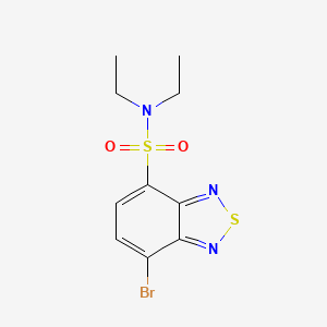 7-bromo-N,N-diethyl-2,1,3-benzothiadiazole-4-sulfonamide