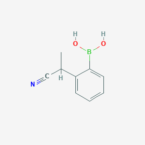 2-(1-Cyanoethyl)phenylboronic acid