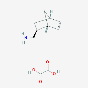 (1R,2S,4R)-Bicyclo[2.2.1]hept-5-en-2-ylmethanamine oxalate