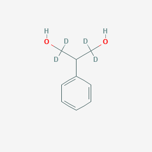 molecular formula C9H12O2 B027901 2-苯基-1,3-丙二醇-d4 CAS No. 98704-00-8