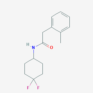 N-(4,4-difluorocyclohexyl)-2-(o-tolyl)acetamide