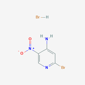 2-Bromo-5-nitropyridin-4-amine;hydrobromide