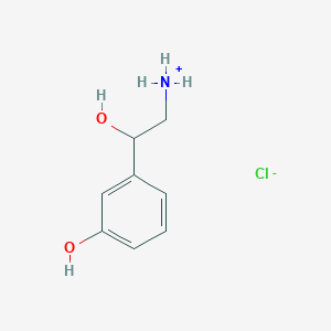 molecular formula C8H12ClNO2 B027902 Norfenefrine hydrochloride CAS No. 4779-94-6