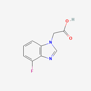2-(4-Fluoro-1H-benzo[d]imidazol-1-yl)acetic acid