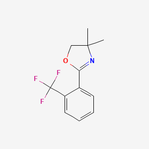 4,4-Dimethyl-2-(2-(trifluoromethyl) phenyl)-4,5-dihydrooxazole