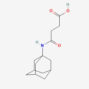 4-(1-Adamantylamino)-4-oxobutanoic acid
