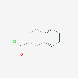 molecular formula C11H11ClO B2790471 1,2,3,4-TETRAHYDRONAPHTHALENE-2-CARBONYL CHLORIDE CAS No. 86346-43-2