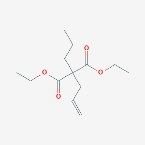 molecular formula C13H22O4 B027906 Diethyl (prop-2-en-1-yl)(propyl)propanedioate CAS No. 59726-38-4