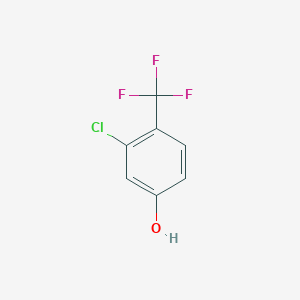 molecular formula C7H4ClF3O B2790822 3-Chloro-4-(trifluoromethyl)phenol CAS No. 37900-81-5