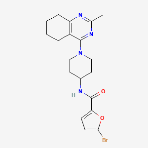 B2790890 5-bromo-N-(1-(2-methyl-5,6,7,8-tetrahydroquinazolin-4-yl)piperidin-4-yl)furan-2-carboxamide CAS No. 1904365-64-5