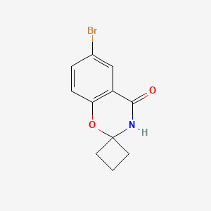 6-Bromospiro[3H-1,3-benzoxazine-2,1'-cyclobutane]-4-one