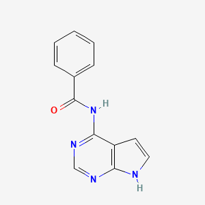 N-(7H-pyrrolo[2,3-d]pyrimidin-4-yl)benzamide