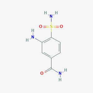 3-Amino-4-sulfamoylbenzamide