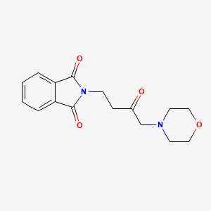 2-(4-morpholino-3-oxobutyl)-1H-isoindole-1,3(2H)-dione