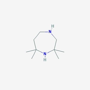 B2791082 2,2,7,7-Tetramethyl-1,4-diazepane CAS No. 59340-40-8