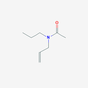 molecular formula C8H15NO B2791105 N-(prop-2-en-1-yl)-N-propylacetamide CAS No. 1443460-60-3