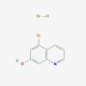 molecular formula C9H7Br2NO B2791114 5-Bromoquinolin-7-ol;hydrobromide CAS No. 2413899-65-5