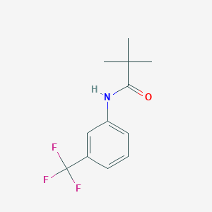 molecular formula C12H14F3NO B027912 2,2-Dimethyl-n-[3-(trifluoromethyl)phenyl]propanamide CAS No. 1939-19-1