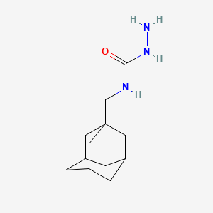 molecular formula C12H21N3O B2791324 N-(1-adamantylmethyl)hydrazinecarboxamide CAS No. 519046-56-1