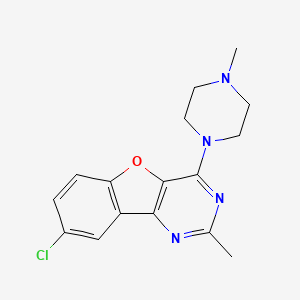 molecular formula C16H17ClN4O B2791364 H4 Receptor antagonist 1 