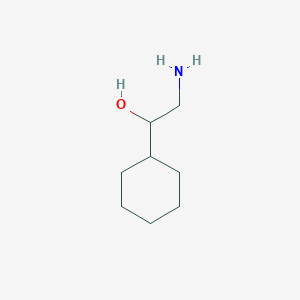 molecular formula C8H17NO B2791395 2-Amino-1-cyclohexylethan-1-ol CAS No. 57230-08-7; 85711-13-3