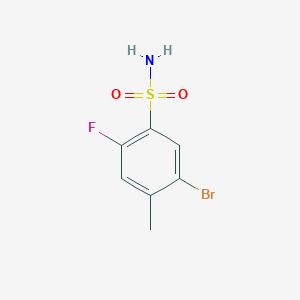5-Bromo-2-fluoro-4-methylbenzenesulfonamide