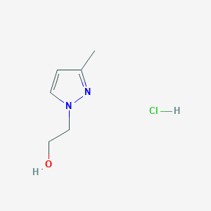 2-(3-Methyl-1H-pyrazol-1-yl)ethan-1-ol hydrochloride