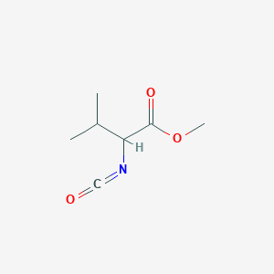 molecular formula C7H11NO3 B2791579 Methyl 2-isocyanato-3-methylbutanoate CAS No. 30293-86-8; 81428-12-8