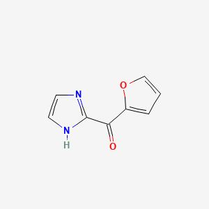 molecular formula C8H6N2O2 B2791694 Furan-2-yl-(1H-imidazol-2-yl)-methanone CAS No. 62457-95-8
