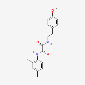 molecular formula C19H22N2O3 B2791754 N1-(2,4-dimethylphenyl)-N2-(4-methoxyphenethyl)oxalamide CAS No. 862661-91-4